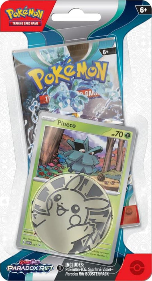 POKEMON TCG: Scarlet and Violet 04 Paradox Rift - Checklane Blister Pack