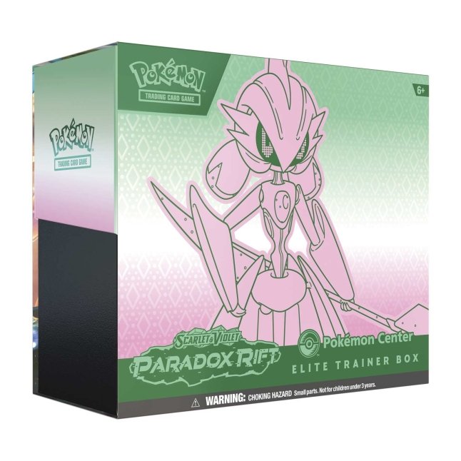 Pokémon TCG:  Paradox Rift Elite Trainer Box (Pokemon Center) [Iron Valiant]