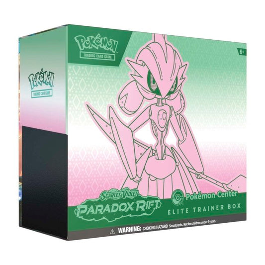 Pokémon TCG:  Paradox Rift Elite Trainer Box (Pokemon Center) [Iron Valiant]