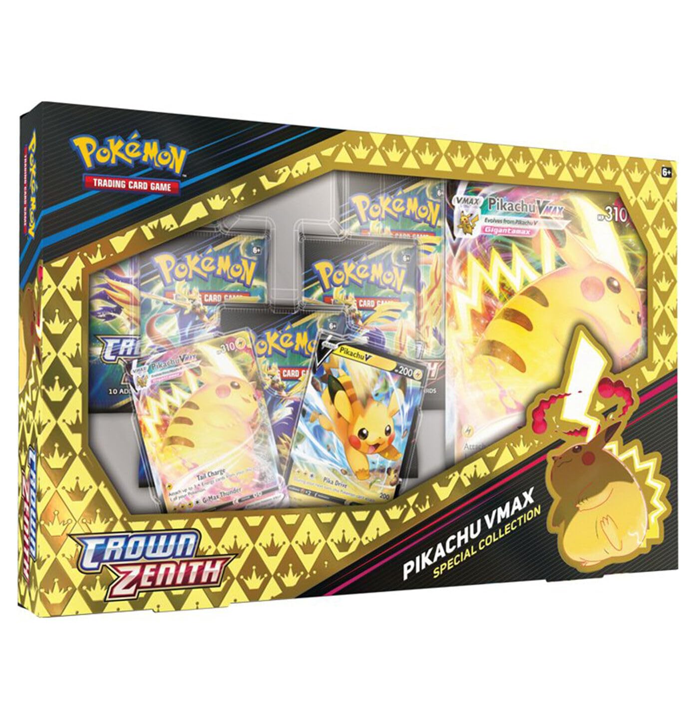 Pokémon TCG: Crown Zenith - Pikachu VMAX Special Collection (5 Pack)