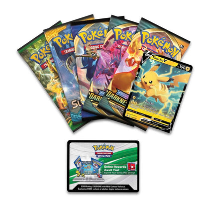 Pokemon TCG: V Powers Tin [Pikachu V] (International Version)