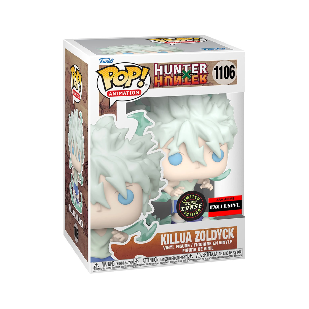 Funko Pop! Hunter x Hunter - Killua Zoldyck Godspeed Chase (AAA)