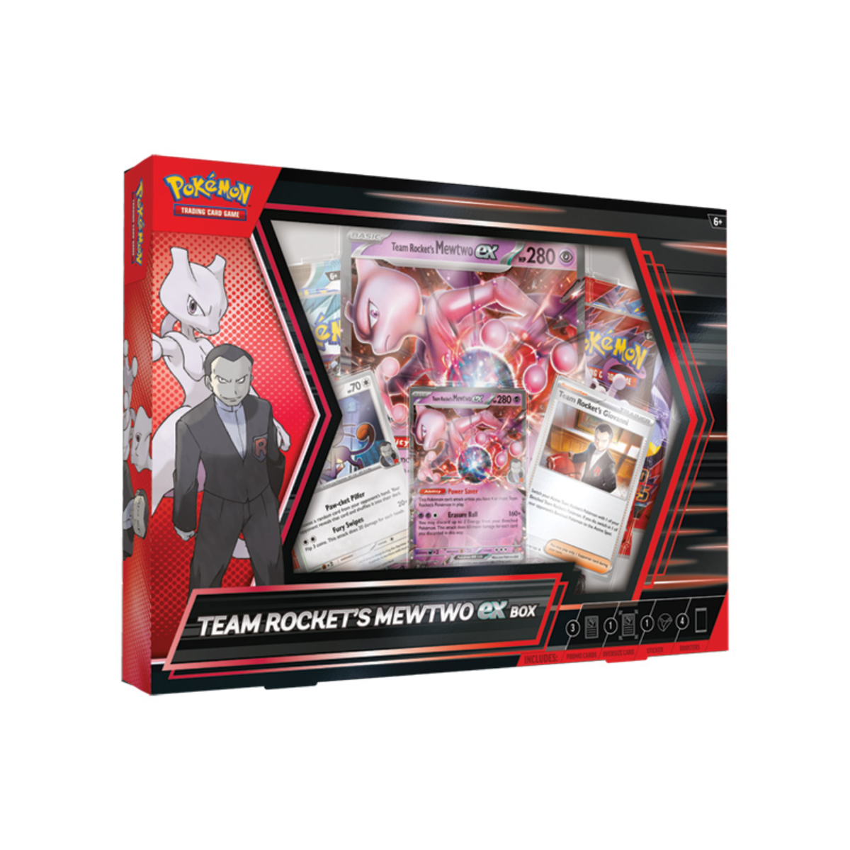 Pokemon TCG: Team Rocket’s Mewtwo ex Box