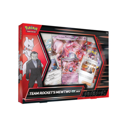 Pokemon TCG: Team Rocket’s Mewtwo ex Box