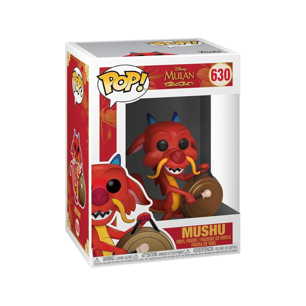 Funko Pop! Disney - Mushu with Gong