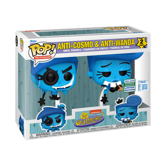 Funko Pop! The Fairly OddParents - Anti-Cosmo & Anti-Wanda (Wondrous Convention)