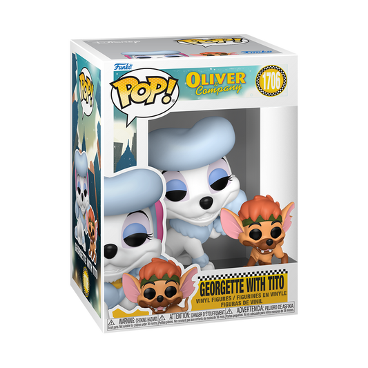 Funko Pop! Oliver & Company - Georgette With Tito