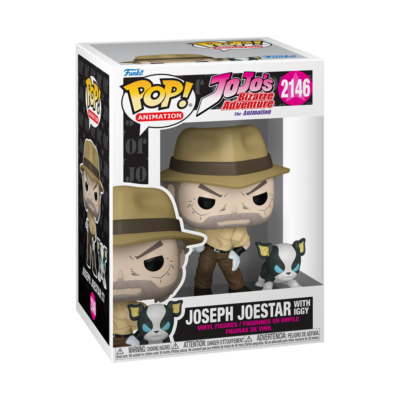 Funko Pop! JoJo's Bizarre Adventure - Joseph Joestar and Iggy