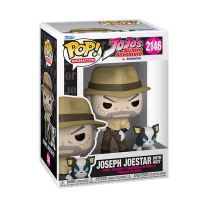 Funko Pop! JoJo's Bizarre Adventure - Joseph Joestar and Iggy