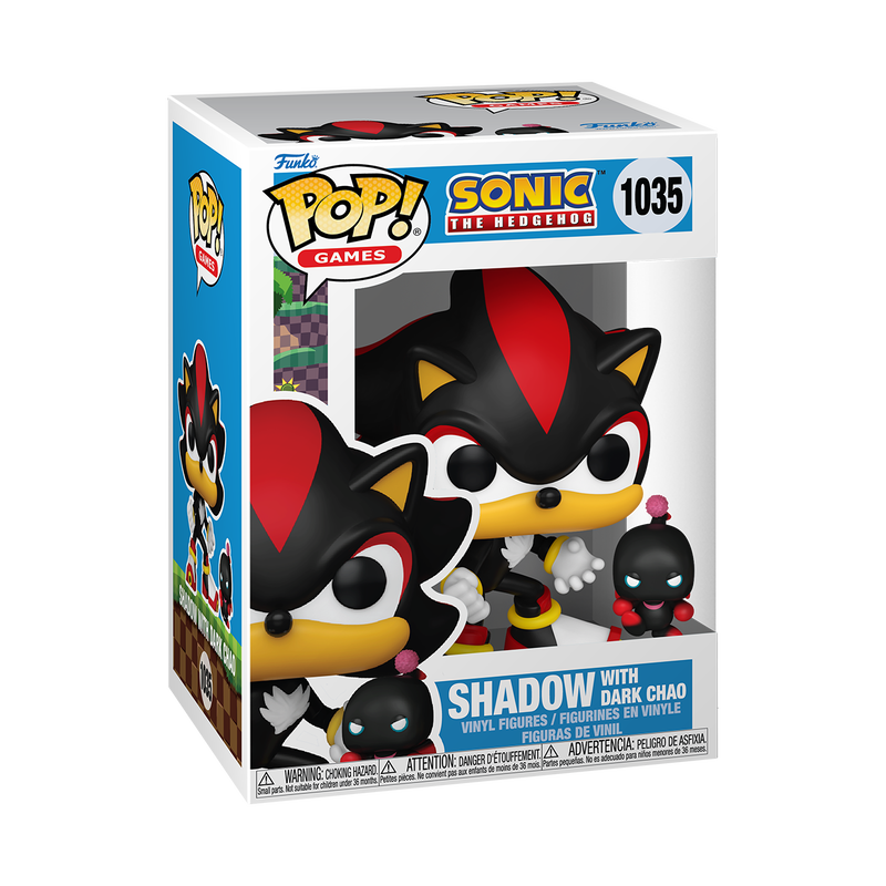 Funko Pop! Sonic The Hedgehog - Shadow With Dark Chao