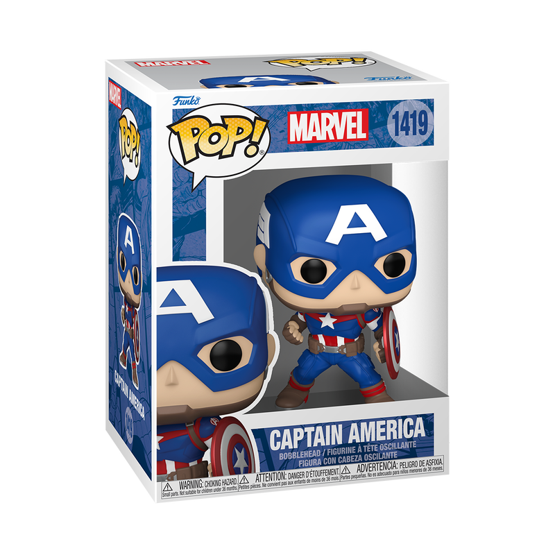 Funko Pop!  Marvel - Captain America New Classic