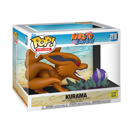 Funko Pop! Deluxe Naruto Shippuden - Kurama Glow