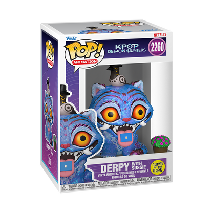 Funko Pop! KPop Demon Hunters - Derpie with Sussie Glow