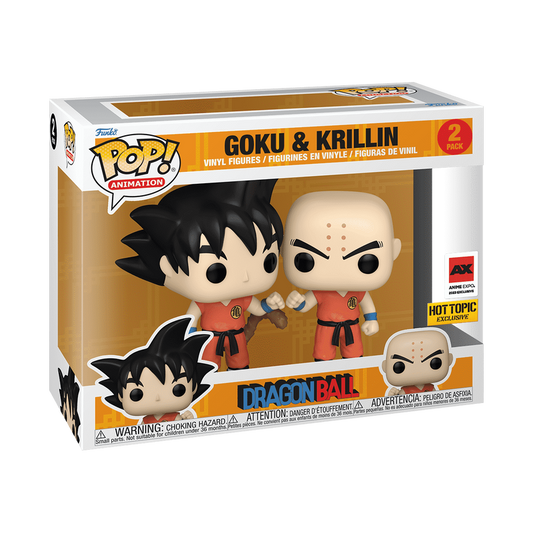 Funko Pop! Dragon Ball - Goku And Krillin (Hot Topic) 2-Pack