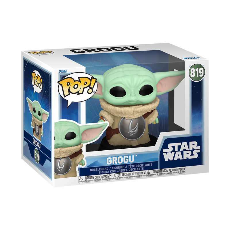 Funko Pop! Star Wars - Grogu with Mudhorn Chest Armor