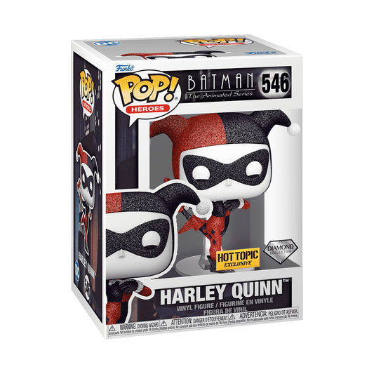Funko Pop! DC - Batman: The Animated Series Harley Quinn with Scepter Diamond (Hot Topic)