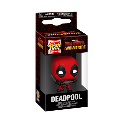 Funko Pop! Keychain: Marvel Deadpool & Wolverine - Deadpool with Swords