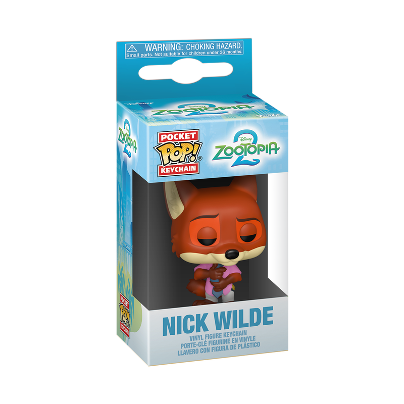 Funko Pop! Keychain: Zootopia 2 - Nick Wilde