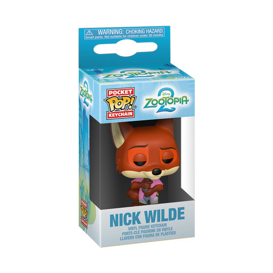 Funko Pop! Keychain: Zootopia 2 - Nick Wilde