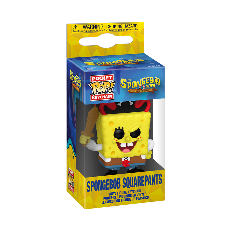 Funko Pop! Keychain: The SpongeBob Movie Search for SquarePants SpongeBob - SquarePants SpongeBob