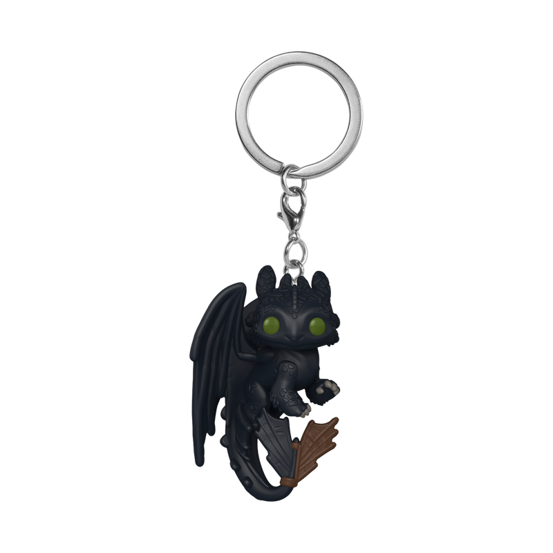 Funko Pop! Keychain:  How to Train Your Dragon Live Action - Toothless