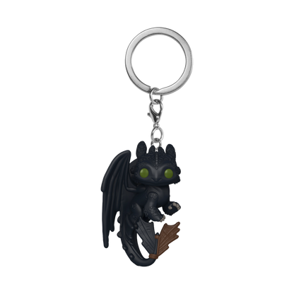 Funko Pop! Keychain:  How to Train Your Dragon Live Action - Toothless
