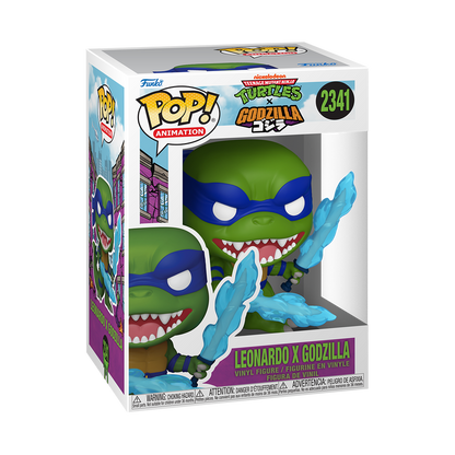 Funko Pop! Teenage Mutant Ninja Turtles - Leonardo x Godzilla