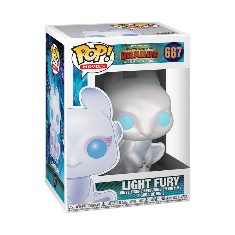 Funko Pop!  How to Train Your Dragon 3 - Light Fury