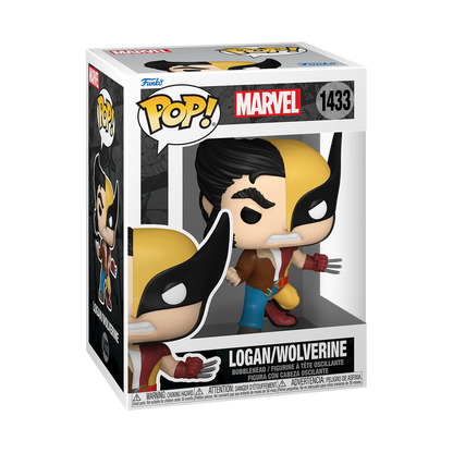 Funko Pop!  Marvel -  Logan/Wolverine Split