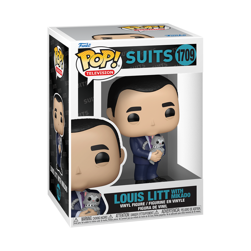 Funko Pop! Suits - Louis Litt with Mikado