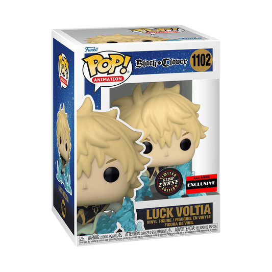 Funko Pop! Black Clover - Luck Voltia CHASE (AAA Anime)