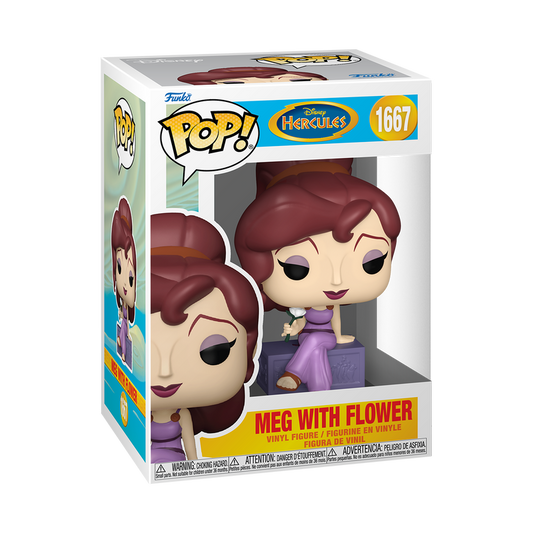 Funko Pop! Disney- Hercules - Meg With Flower