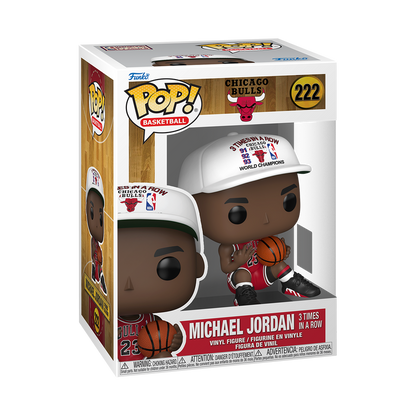 Funko Pop! NBA- Bulls- Michael Jordan (3x in a Row)