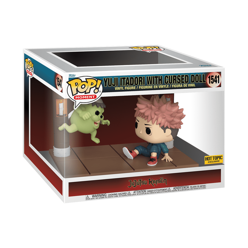 Funko Pop! Moment Jujutsu Kaisen - Yuji Itadori with Cursed Doll (Hot Topic)