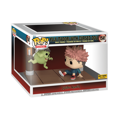 Funko Pop! Moment Jujutsu Kaisen - Yuji Itadori with Cursed Doll (Hot Topic)