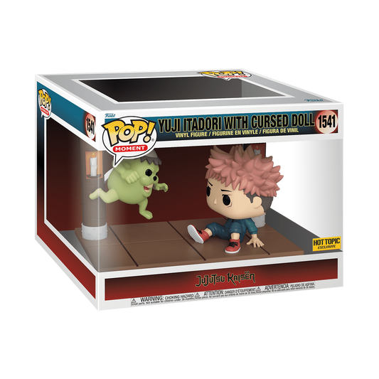Funko Pop! Moment Jujutsu Kaisen - Yuji Itadori with Cursed Doll (Hot Topic)