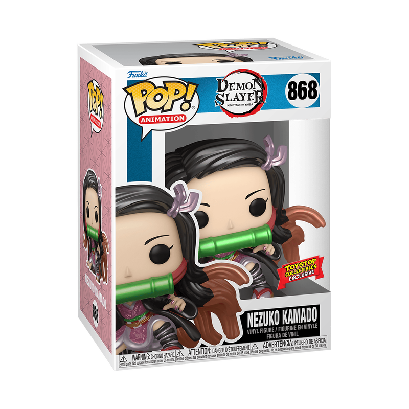Funko Pop! Demon Slayer - Nezuko Kamado Metallic (ToyStop Exclusive)
