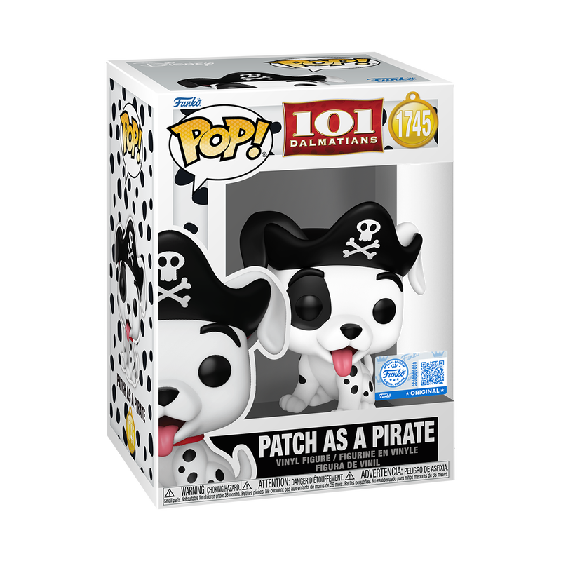 Funko Pop! Disney - Patch as a Pirate (Specialty Series)