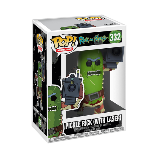 Funko Pop! Rick And Morty - Pickle Rick With Laser