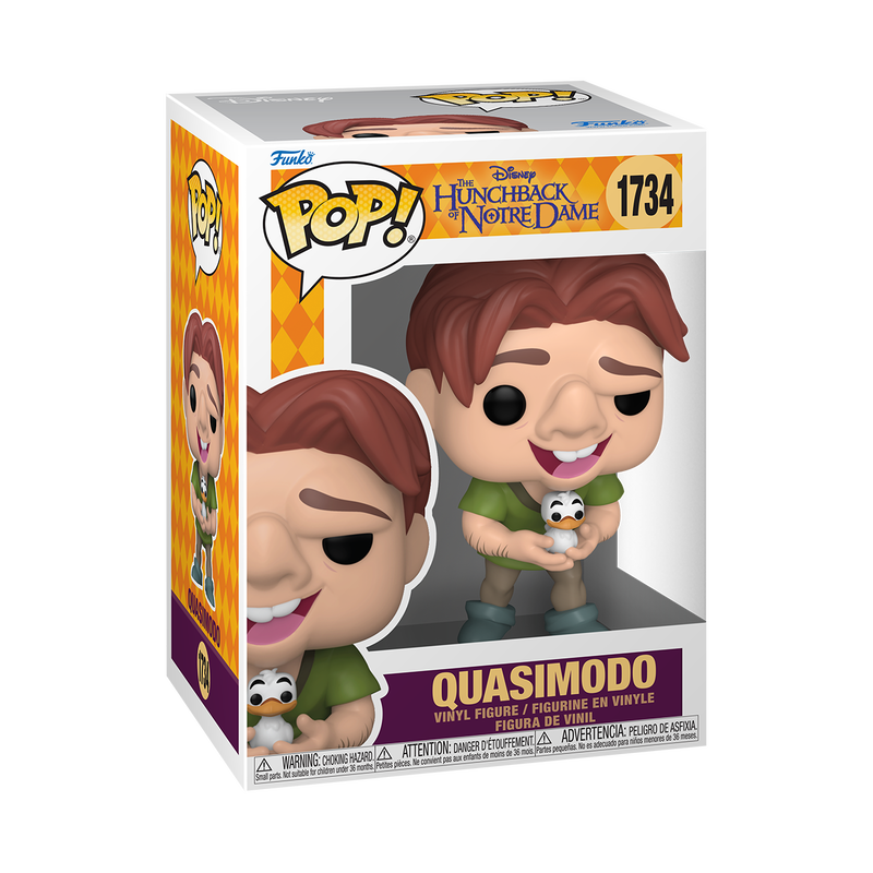 Funko Pop! Disney - Quasimodo with Bird