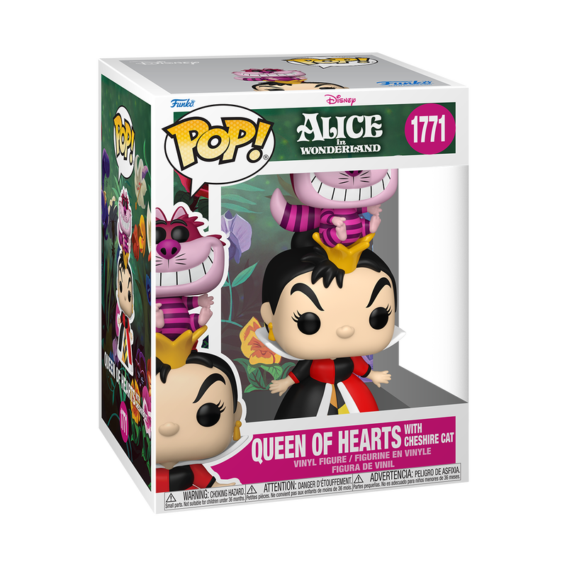 Funko Pop! Premium Disney - Queen of Hearts with Cheshire Cat