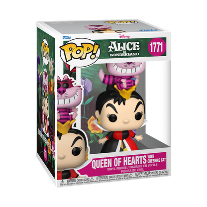 Funko Pop! Premium Disney - Queen of Hearts with Cheshire Cat