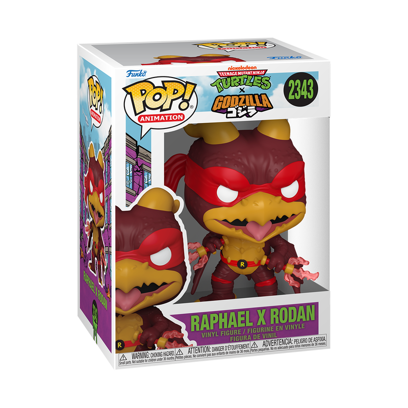 Funko Pop! Teenage Mutant Ninja Turtles - Raphael x Rodan