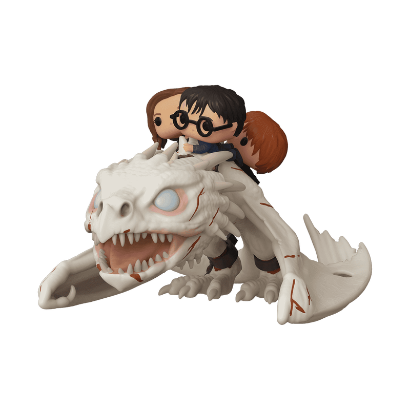 Funko Pop! Harry Potter - Ukrainian Ironbelly with Harry, Ron, & Hermione Ride