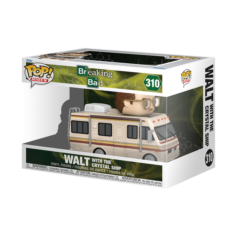 Funko Pop! Rides: Breaking Bad - Walt with the Crystal Ship