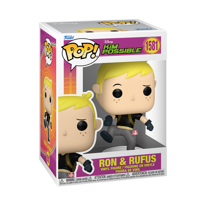 Funko Pop! Kim Possible -  Ron & Rufus