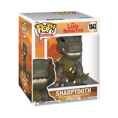 Funko Pop! The Land Before Time - Sharptooth Super 6-Inch