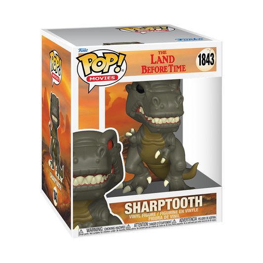 Funko Pop! The Land Before Time - Sharptooth Super 6-Inch