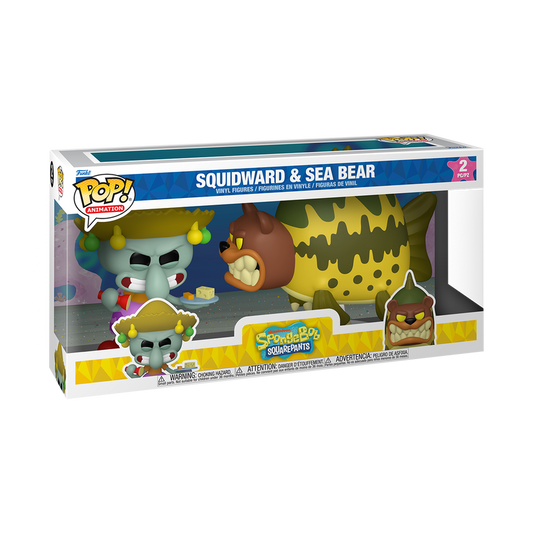 Funko Pop! Spongebob - Spongebob & Sea Bear 2-Pack