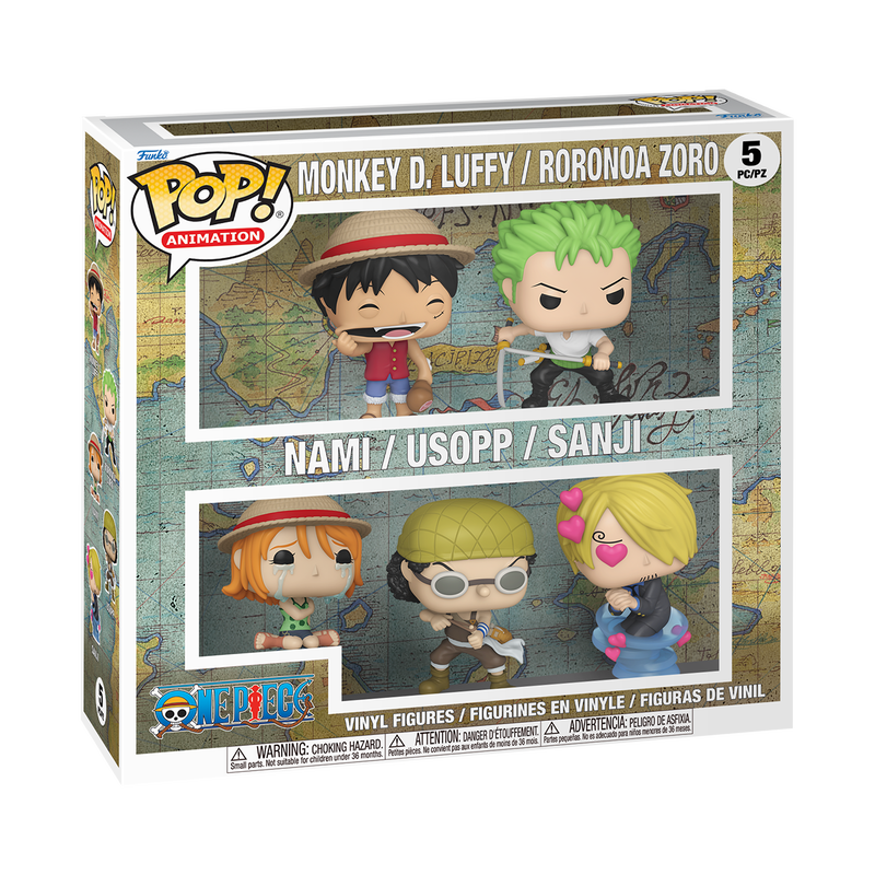 Funko Pop! One Piece - Straw Hat Pirates 5-Pack